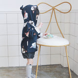Babyinstar Cute Fox Girls Jacket Autumn Long Sleeve Brand Children Clothing Hooded Casual Outwear Boys Jackets and Coats