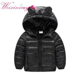2017 Autumn Winter Baby Boy Girl Clothes Long Sleeve Casual Clothing Solid Hooded Kids Boys Girls Clothes Soft Coat