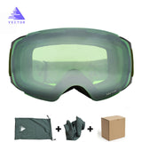 VECTOR New Brand Ski Goggles Double UV400 Anti-fog Big Ski Mask Glasses Skiing Professional Men Women Snow Snowboard Goggles