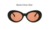 New Fashion Oval Sunglasses Women Men Celebrate Sun Glasses For Female Ladies