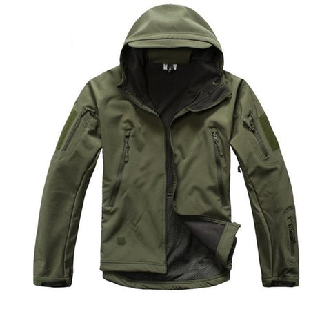 Brand Clothing Army Military Tactical Jacket men Soft Shell Windproof Waterproof Jacket Plus Size 3XL