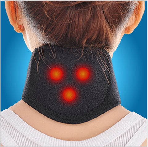 2017 New Tourmaline Magnetic Therapy Neck Massager Cervical Vertebra Protection Spontaneous Heating Belt Body Massager