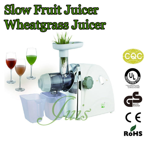 Free shipping vegetable juice extractor friut electic wheatgrass juice maker slow juicer