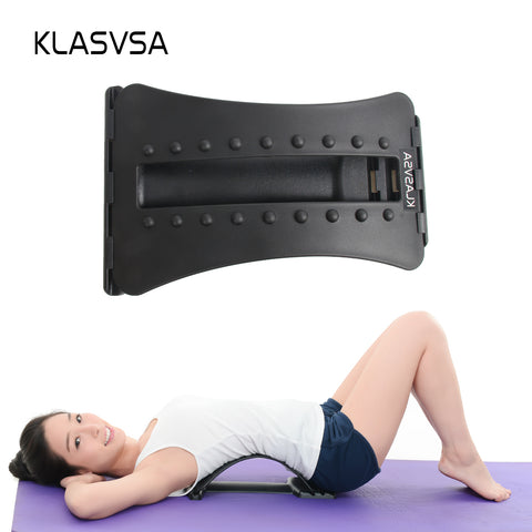 Back Massage Magic Stretcher Fitness Equipment Stretch Relax Mate Stretcher Lumbar Support Spine Pain Relief Chiropractic