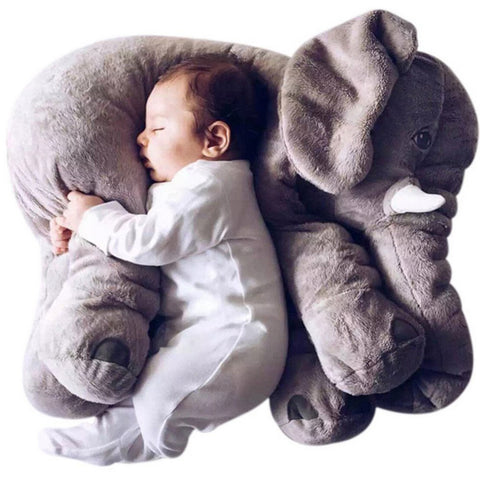 Free Dropshipping 55cm Colorful Giant Elephant Stuffed Animal Toy Animal Shape Pillow Baby Toys Home Decor