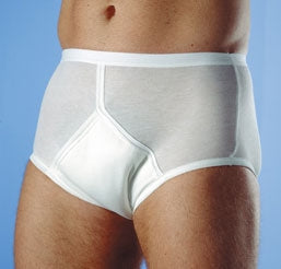 Free Shippping FUUBUU2102-white  Underpants/ Minor incontinence pants/ diaper changing mat  /For Men