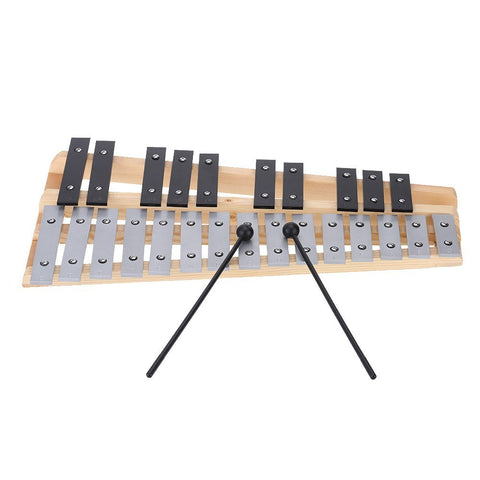 SEWS 25 Note Glockenspiel Xylophone Educational Musical Instrument Percussion Gift with Carrying Bag