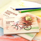 Color Pencil Book Watercolor Paper Coloring Sketch Book For Art Designer Student Drawing Painting School Supplies