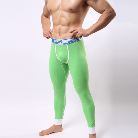 Winter Men Modal Long Johns Thermal Tight Pant Underwear Leggings