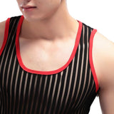 Sleeveless Tank Top Casual Gym Muscle Summer Vest BK L