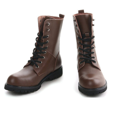 Genuine Leather - Martin Ankle Boots | Size 38-49