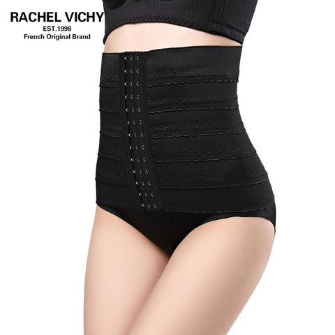 RACHEL VICHY Waist Cinchers Body Shaper And Butt Lifter For Women Black Corset Belt Shaper Slimming Suits cinta modeladora 6808