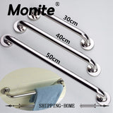 Stainless Steel Grab Bar Handle Support  Bathroom Use Wall Mount 30/40/50 CM