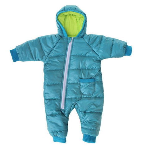 Baby Rompers Winter Thick Cotton Boys Costume Girls Warm Clothes Kid Jumpsuit Children Outerwear Baby Wear
