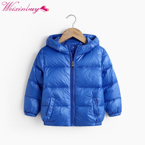 New Super Warm 90% Duck Feather Ultra Light Boys Girls Children's Autumn Winter Jackets Baby Down Coat Jackets Outerwear