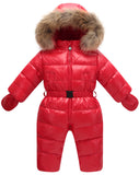 Orangemom 2017 russian winter kids boy white down jacket for girls children clothing girls snow wear 90-105cm outerwear & coats